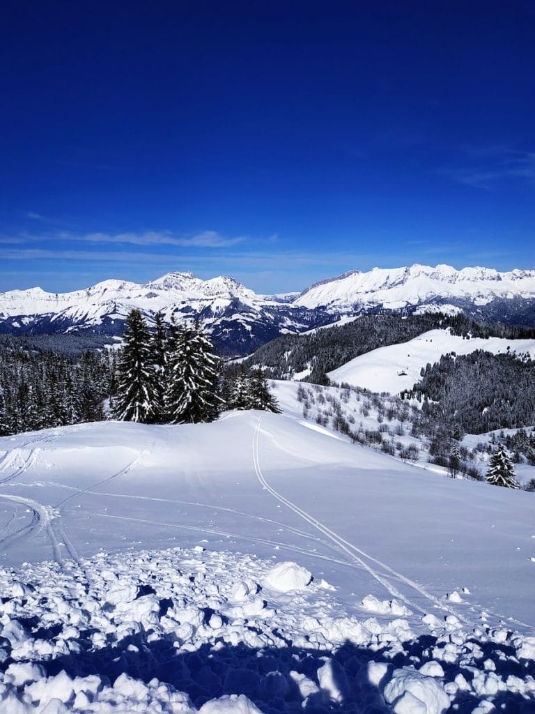 ski de fonds dans les Alpes